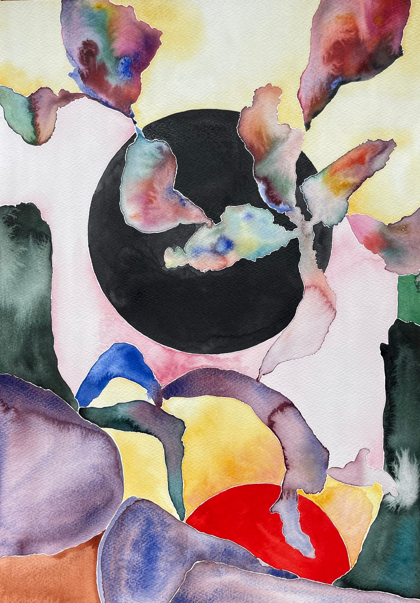 Religare IV – Original watercolor painting by Agricola Studio
